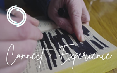 Connect + Experience: Blackout Poetry [Rock Row]